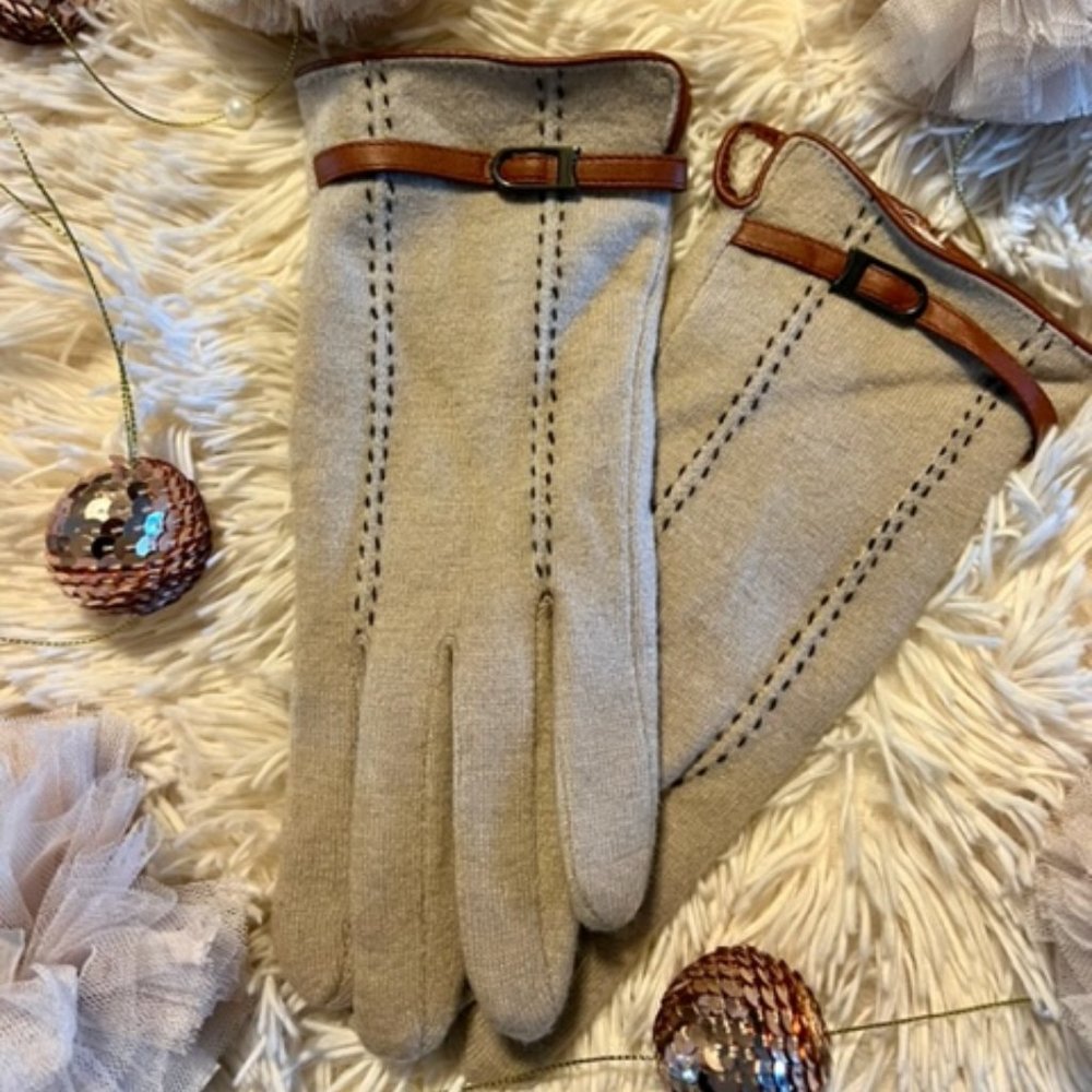 Piarossini wool blend gloves